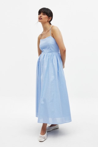 Vestido midi - Azul claro