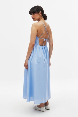 Vestido midi - Azul claro