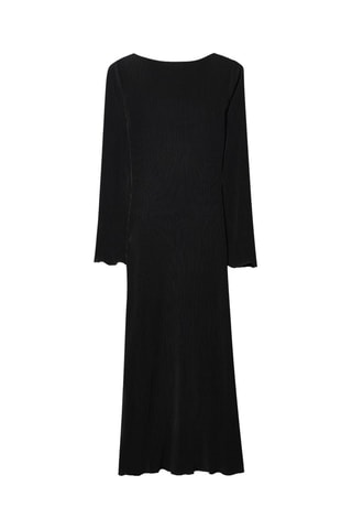 Vestido midi - Negro