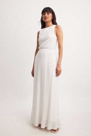 Vestido largo - Blanco