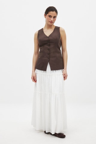 Chaleco de traje - Marrón