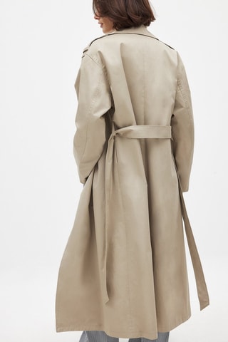 Gabardina oversize - Beige