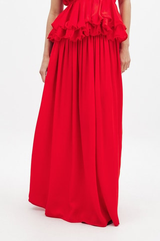 Jupe longue - Rouge
