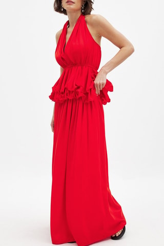 Jupe longue - Rouge