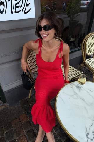 Jupe longue - Rouge