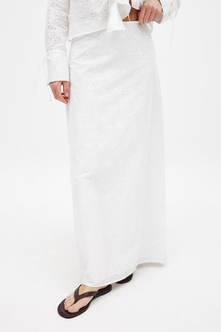 Jupe longue - Blanc