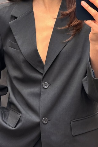 Blazer oversize - Gris