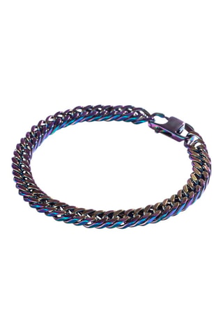 Pulsera - Chapada en ion plateado