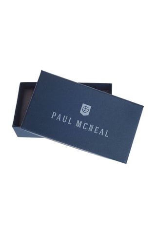 Reloj de cuarzo de acero - Plateado y blanco - Paul McNeal