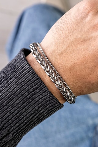 Pulsera - Plateado - Marc Malone