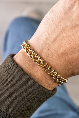Pulsera - Chapado en oro amarillo