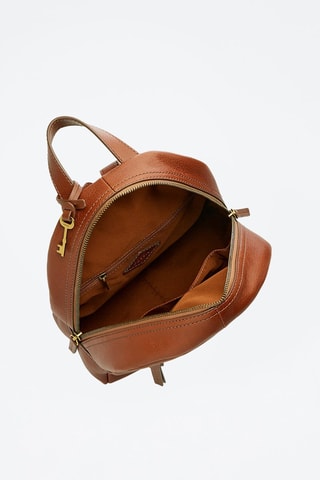 Sac à dos en cuir - Camel