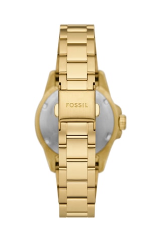 Montre à quartz en acier - Doré et argenté