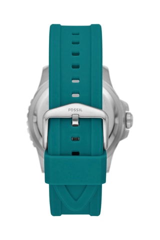 Montre à quartz en silicone - Turquoise et vert clair