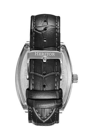 Orologio automatico in pelle Masterson - Heritor Automatic - Nero