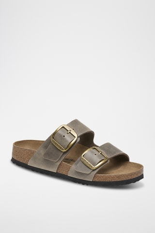 Sandalias Sydney Luxe Buckle - Beige