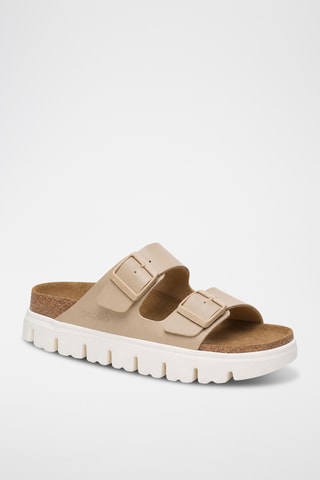 Mules com plataforma Arizona Chunky - Bege