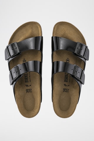 Sandalias con brillo Arizona - Negro