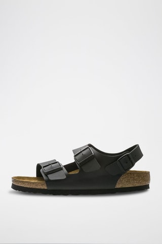 Sandálias em nobuck Milano Preto - Preto