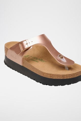 Sandalias con plataforma Gizeh - Naranja