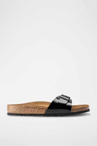 Sandalias con brillo Madrid - Negro