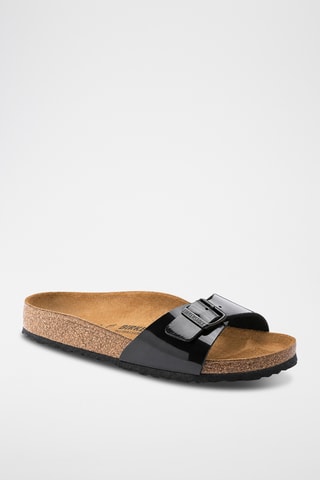 Sandalias con brillo Madrid - Negro