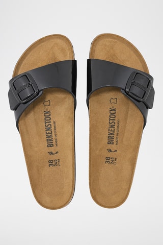 Sandalias con brillo Madrid - Negro