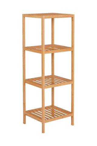 Etagère Maya - Structure en bambou - 34 x 100 x 32 cm
