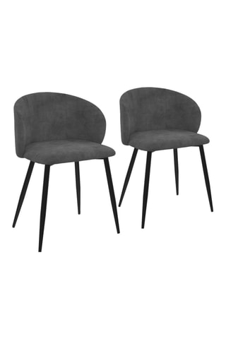 2 chaises Léona - 51 x 71 x 53 cm