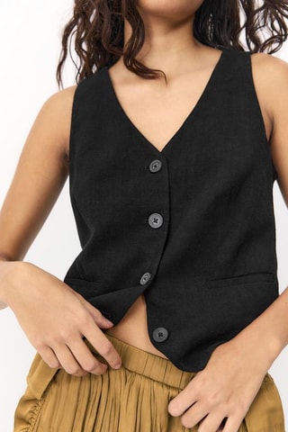 Gilet - Zwart