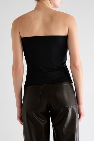 Strapless Top - Zwart