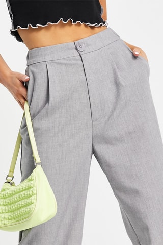 Broek Hoge Taille - Lichtgrijs