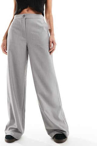 Broek Hoge Taille - Lichtgrijs