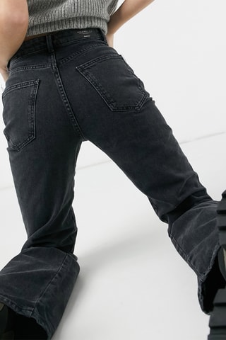 Jeans Hoge Taille - Zwart