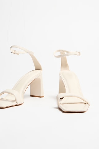Sandalen met Hak - Ecru