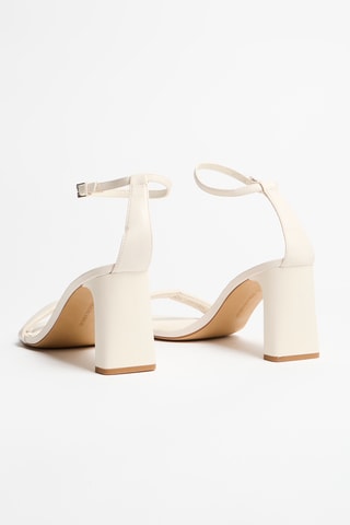 Sandalen met Hak - Ecru