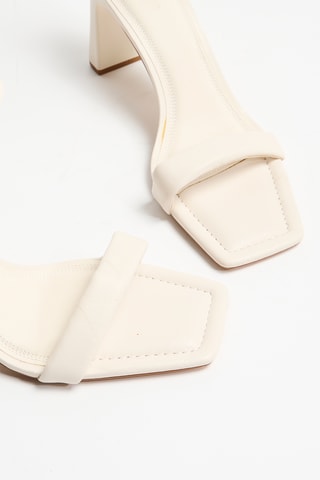 Sandalen met Hak - Ecru