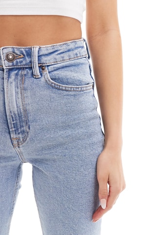 7/8 Jeans Hoge Taille - Blauw