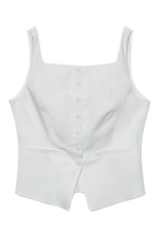 Vest - Wit