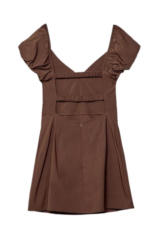 Trapeziumjurk - Bruin