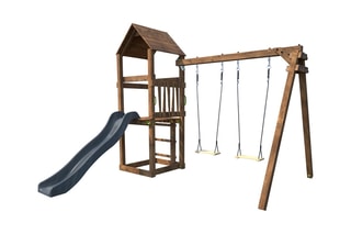 Aire de jeux en bois Nouméa Dès 3 ans