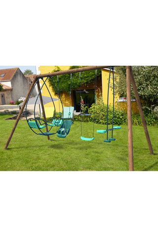 Portique en bois Suzanne - Dès 3 ans