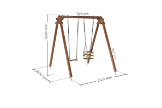 Portique en bois Ambre Dès 6 mois