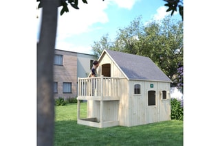 Cabane Duplex - Dès 3 ans - 306 x 212 x 249 cm