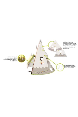 Tipi Indien - De 3 à 12 ans