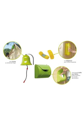 Kit d'accessoires pour maison de jeu - 3 accessoires - De 3 à 12 ans