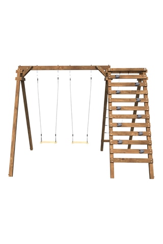 Aire de jeux en bois Tristan - De 3 à 12 ans