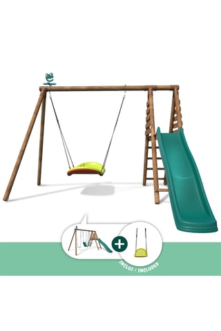 Station de jeux en bois Tulipe - De 3 à 12 ans