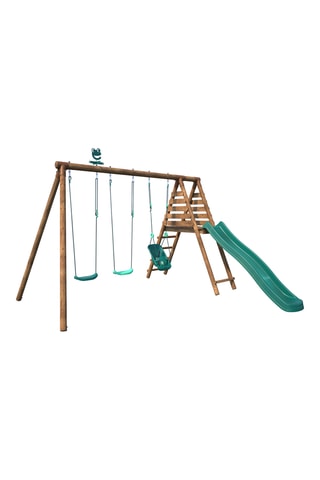 Station de jeux extérieure en bois Ankara - De 3 à 12 ans