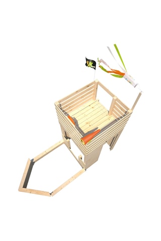 Cabane de jardin en bois Pirate - De 3 à 12 ans